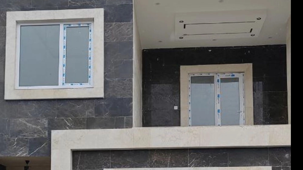 تنفيذ نافذة UPVC المزدوجة في Chamestan Mazandaran