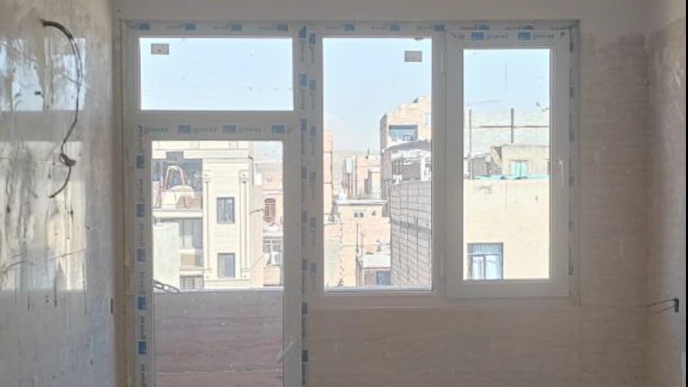 اجرای پنجره upvc دوجداره